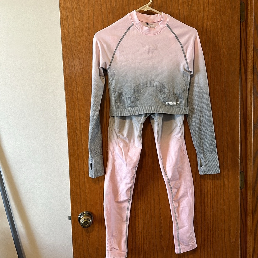 Ombré Matching Gymshark Set